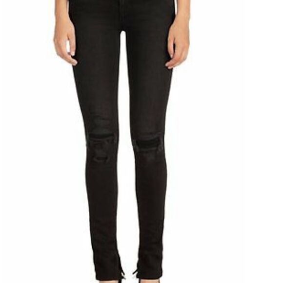 J Brand Photo Ready Mid Rise Rail Jeans Break up - Picture 14 of 16